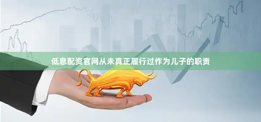低息配资官网从未真正履行过作为儿子的职责