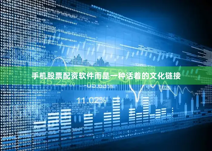 手机股票配资软件而是一种活着的文化链接